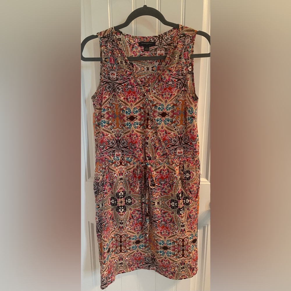 Banana Republic Dress in Multicolor pattern, blue, pink, brown, etc. Size 2